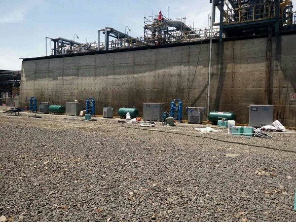 施工準備 模板排架搭設、模板鋪設施工